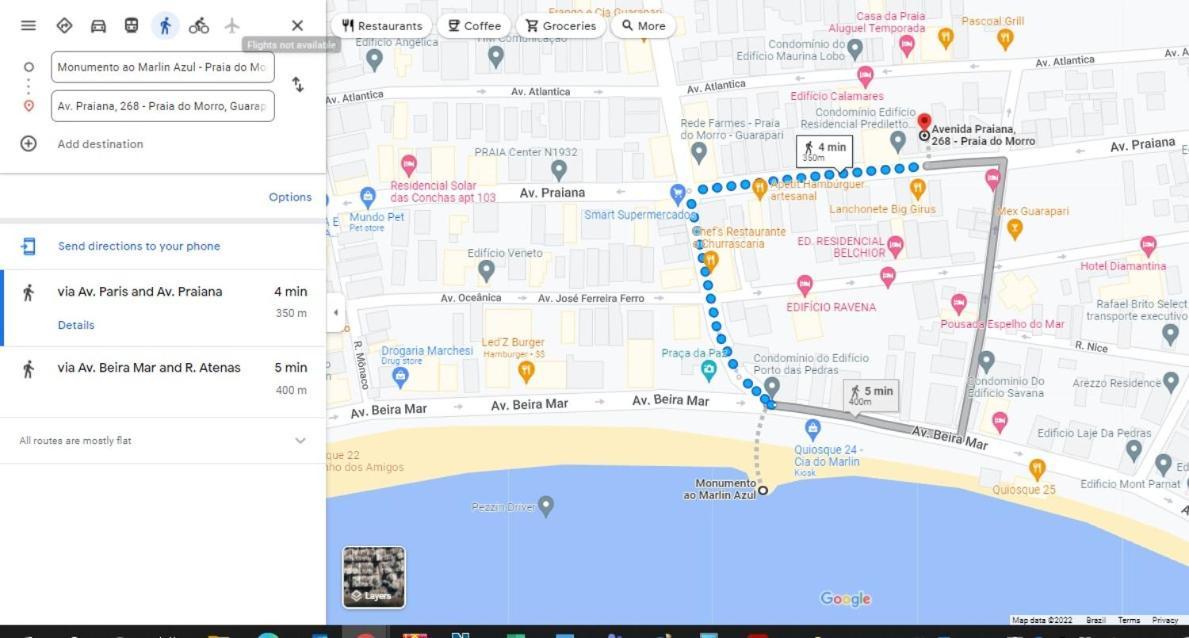 Praia Do Morro - Apart 2 Qts Com Suite - Ed Solar De Bruna, 70 Metros Da Praia - Garagem Coberta - Wifi Guarapari Bagian luar foto